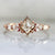 Hidden Space Jewelry Ring Lucky You Champagne Kite Cut Diamond Ring in Rose Gold