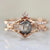 Hidden Space Jewelry Ring Made For Your Hexagon Cut Diamond Ring in Rose Gold