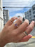 Purple Opalescent Sapphire Ring