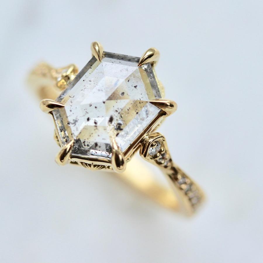 Jenny Norman 4 Juliet Hexy Diamond Ring