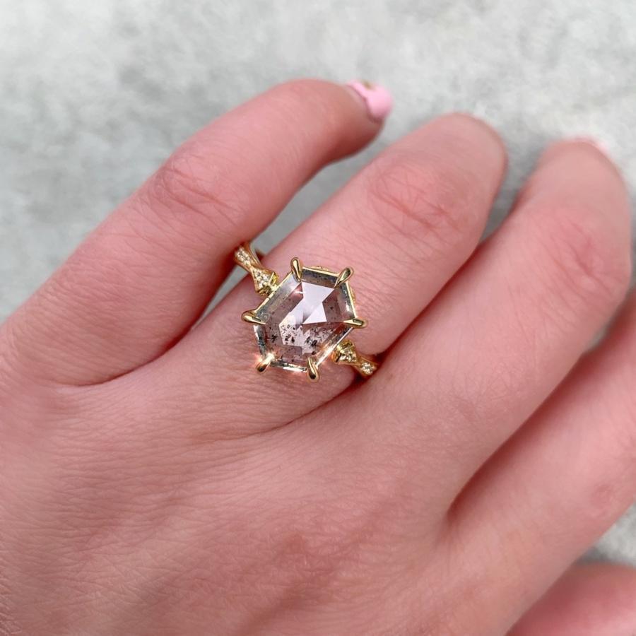 Jenny Norman 4 Juliet Hexy Diamond Ring