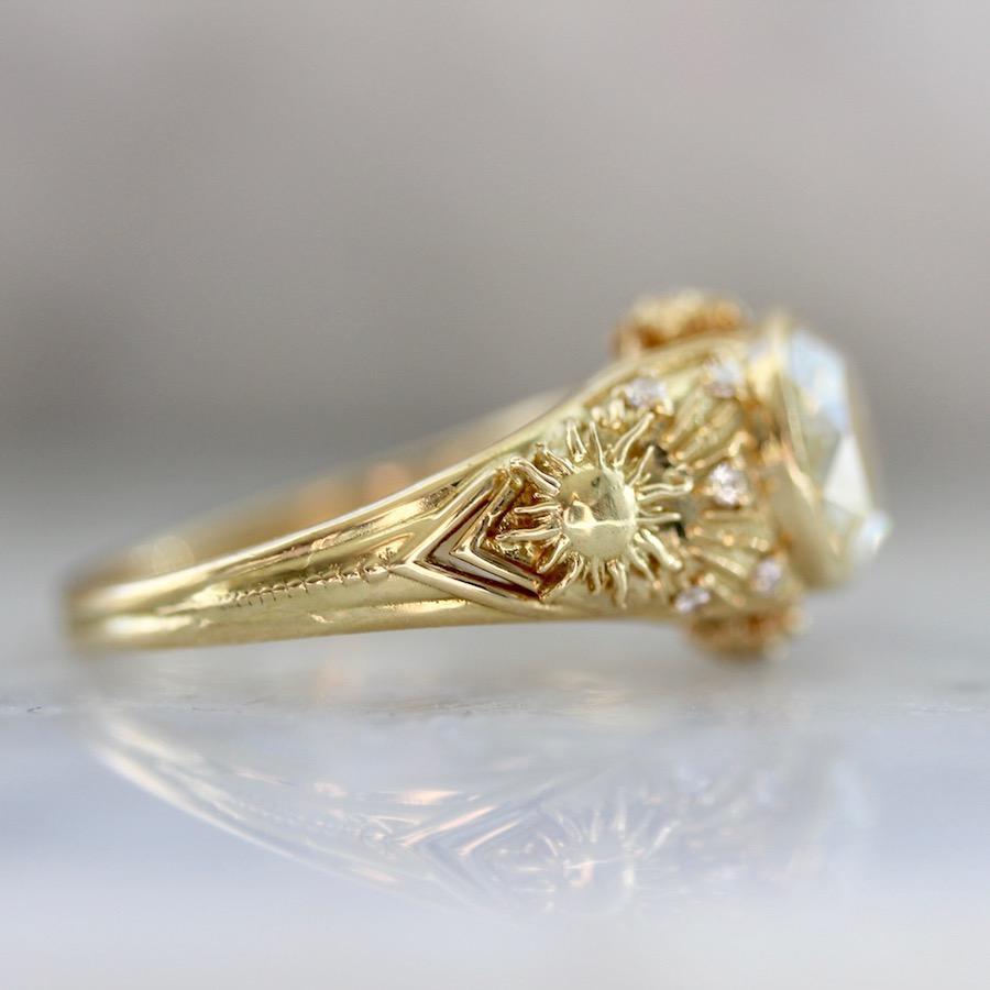 Jenny Norman Oracle Rose Cut Diamond Ring