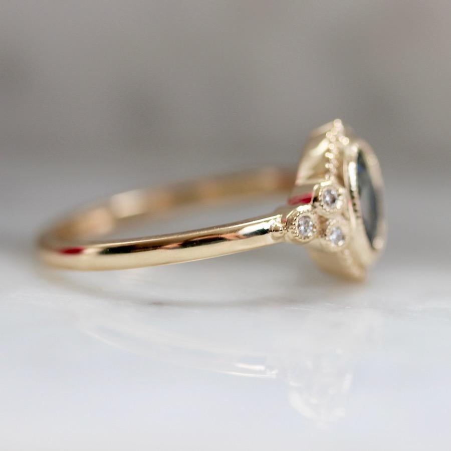 Jilian Maddin Ring 3 Positano Parti-Sapphire & Diamond Ring