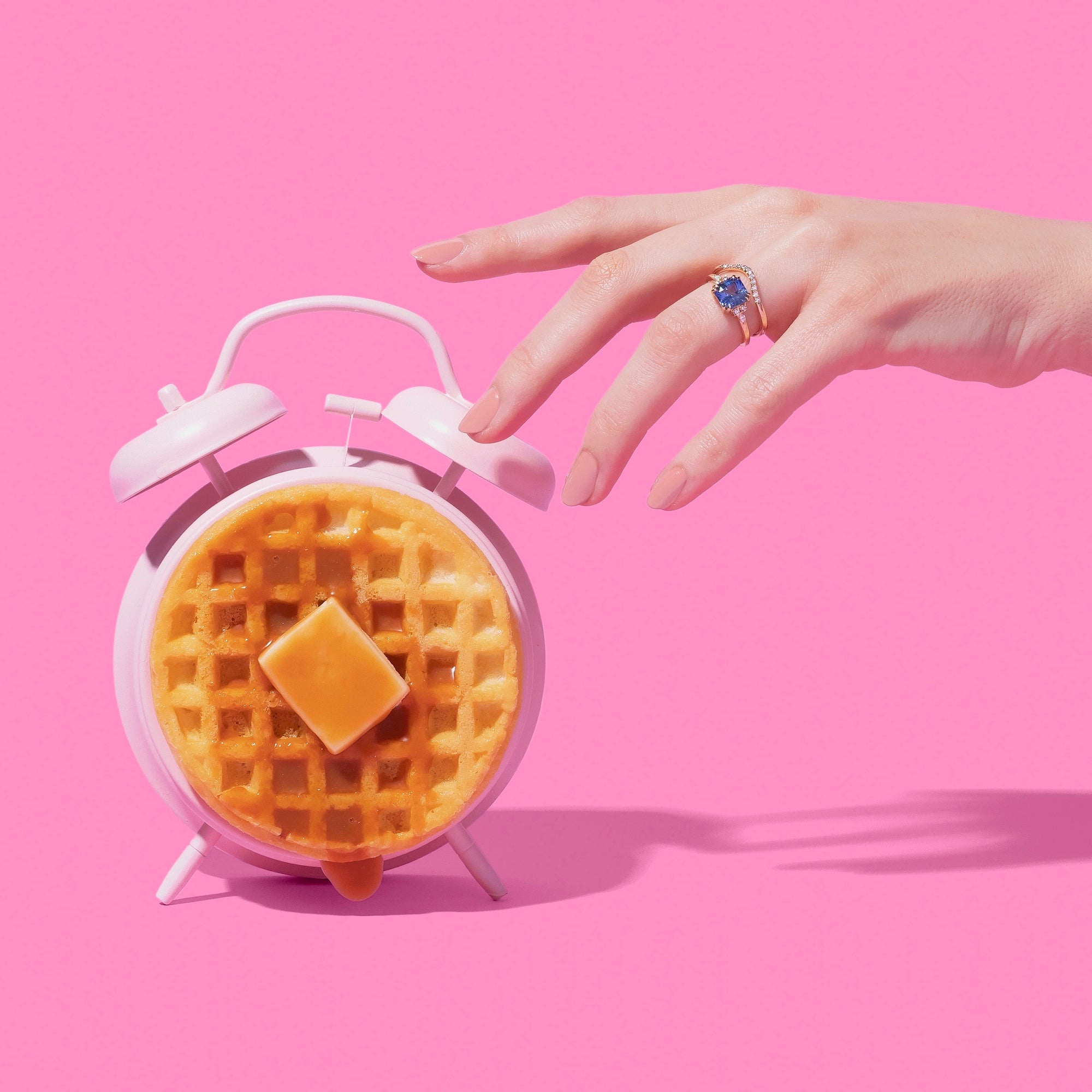 Sweet Escape Contoured Diamond Wedding Band