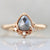 Lacee Alexandra Ring Little Crush Grey Rose Cut Diamond Ring