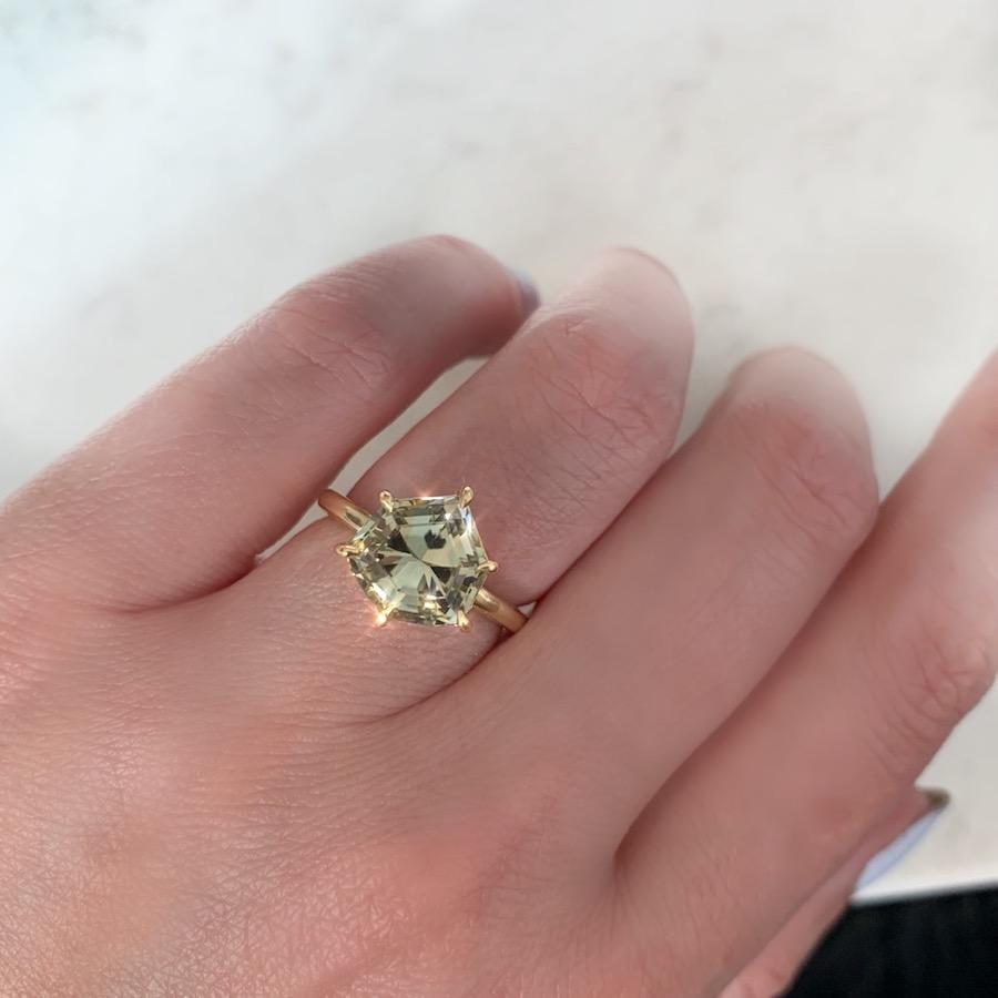 Larisa Lavins Ring Homecoming Tourmaline Ring