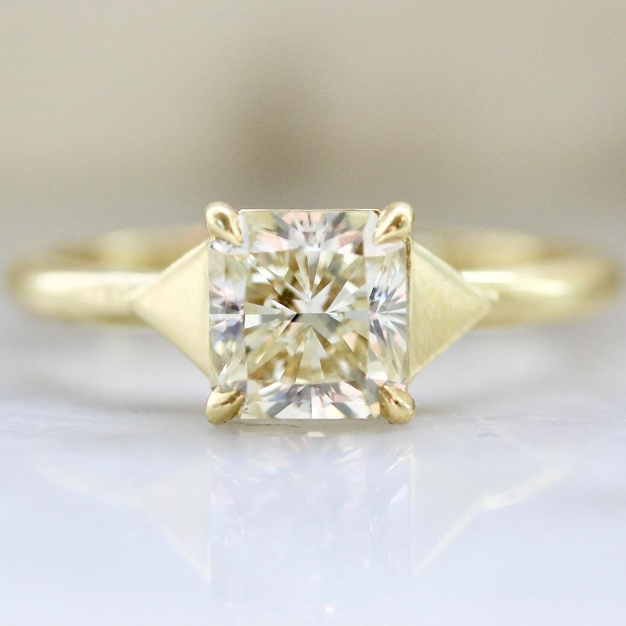 Larisa Lavins Ring Honey Champagne Diamond Ring