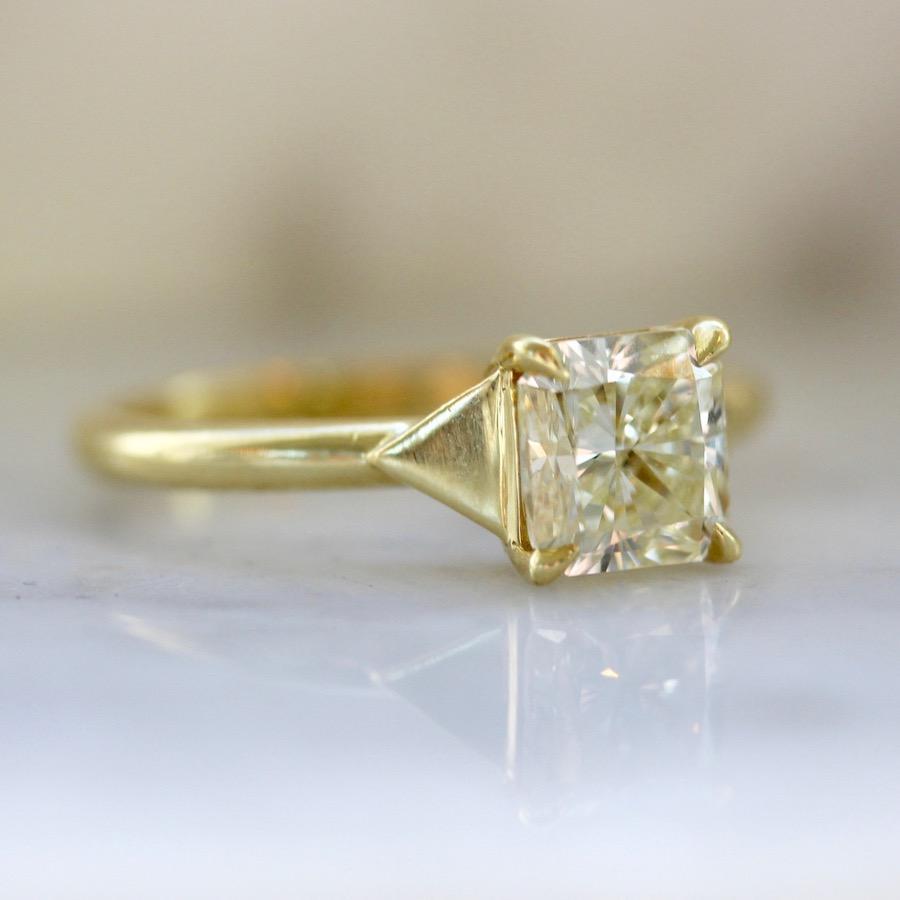 Larisa Lavins Ring Honey Champagne Diamond Ring