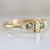 Larisa Lavins Ring Juniper Yellow Diamond and Sapphire Ring
