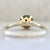 Nick Engel Ring Current Ring Size 6.5 Westcott Round Cut Black Diamond Ring