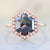 Point No Point Ring Current Ring Size 7.25 Miri Hexagon Rose Cut Diamond Ring
