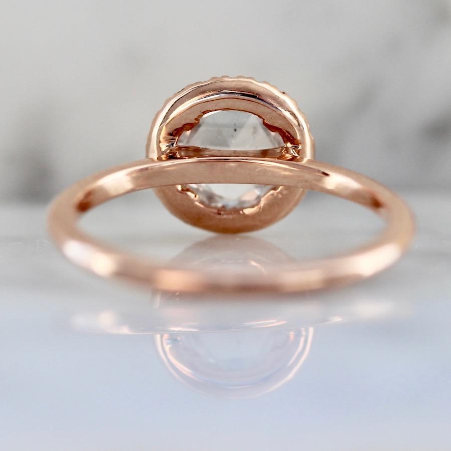 Point No Point Ring Lindy Rose Cut Diamond Ring