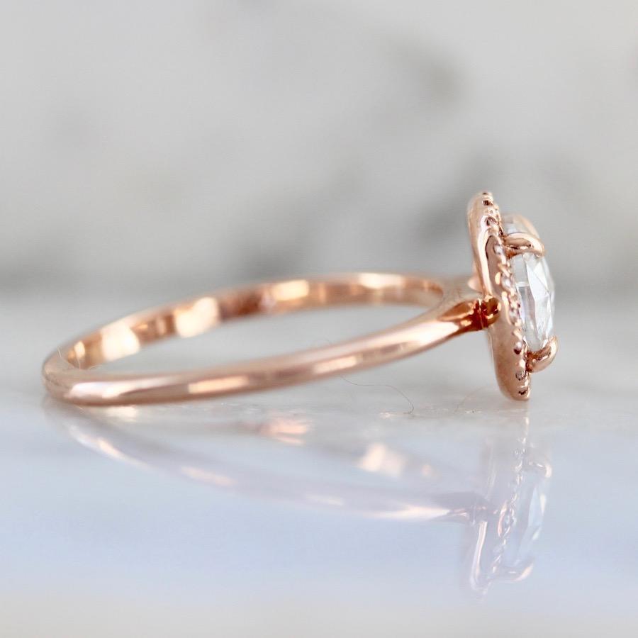 Point No Point Ring Lindy Rose Cut Diamond Ring