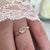 Rosey West Ring Rosey West Oval Cut Diamond Dew Drop Ring