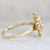 Ruta Reifen Ring Current Ring Size 6.5 Happy Heart Diamond & Morganite Ring