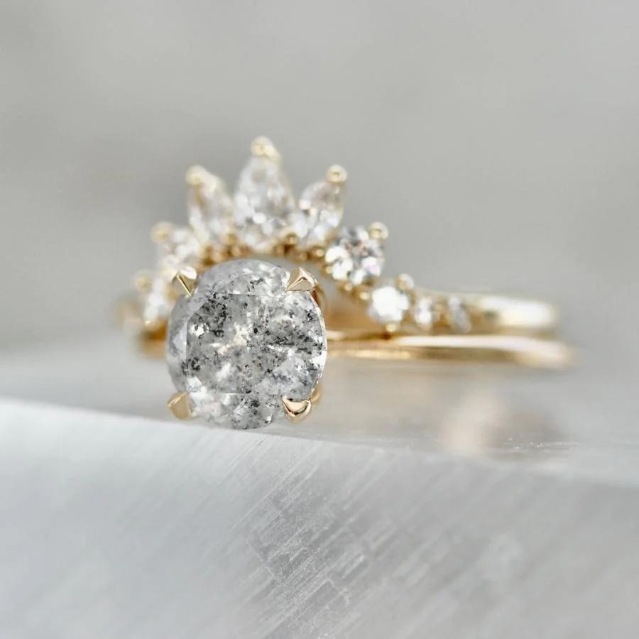 tiara diamond wedding band 3