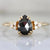Vale Jewelry Ring Athena Black Pear Cut Diamond Ring