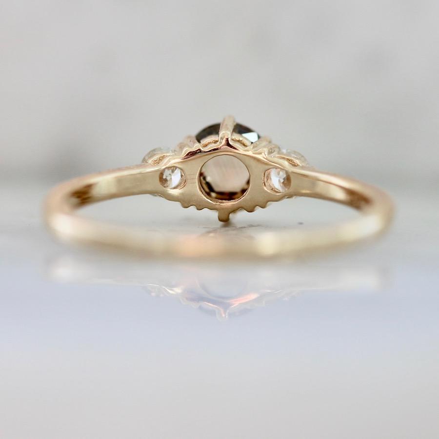 Vale Jewelry Ring Tidals Champagne Rose Cut Diamond Ring