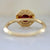 Viviana Langhoff Collection Ring Ladybug Garnet & Gold Ring