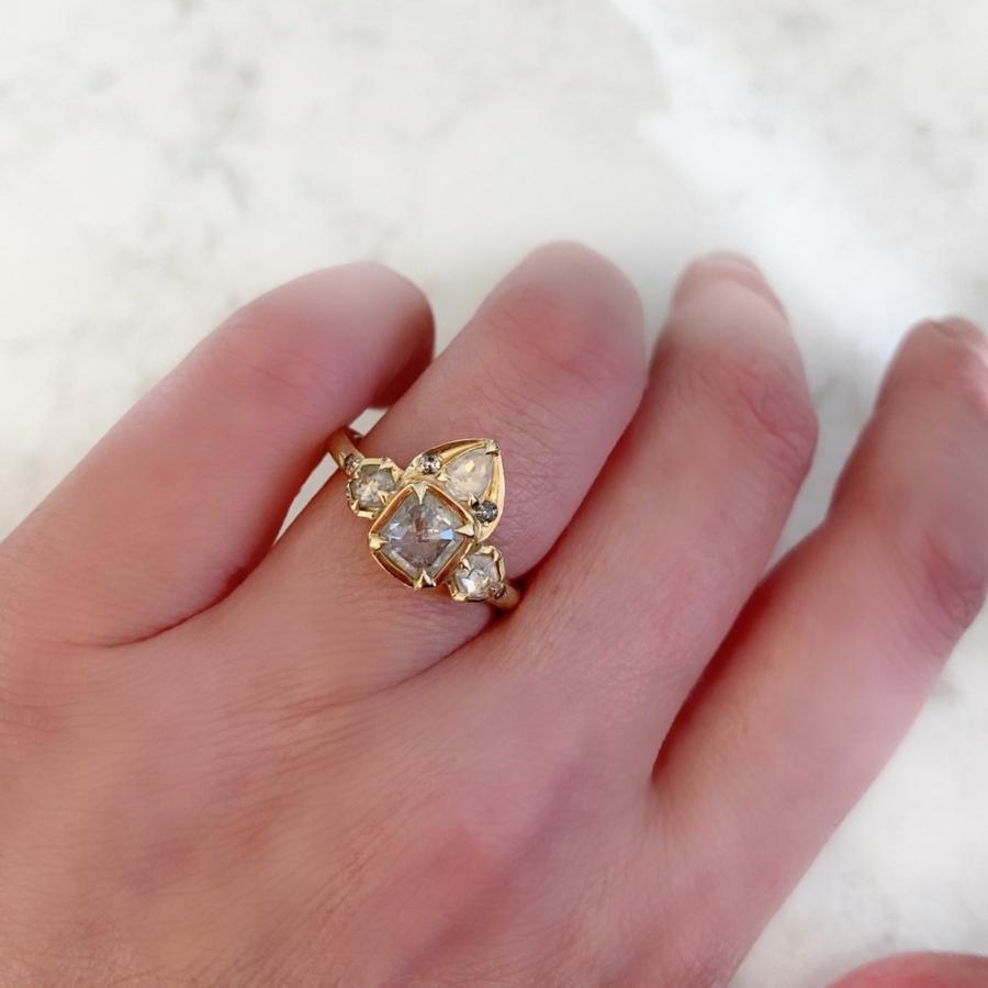 Yuliya Chorna Ring Bali Babe Ice Diamond Ring